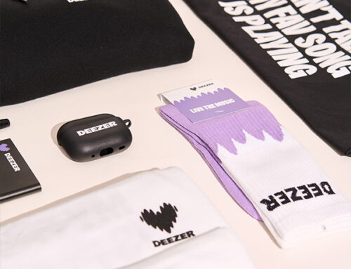 DEEZER – Le merch au service d’un rebranding dynamique